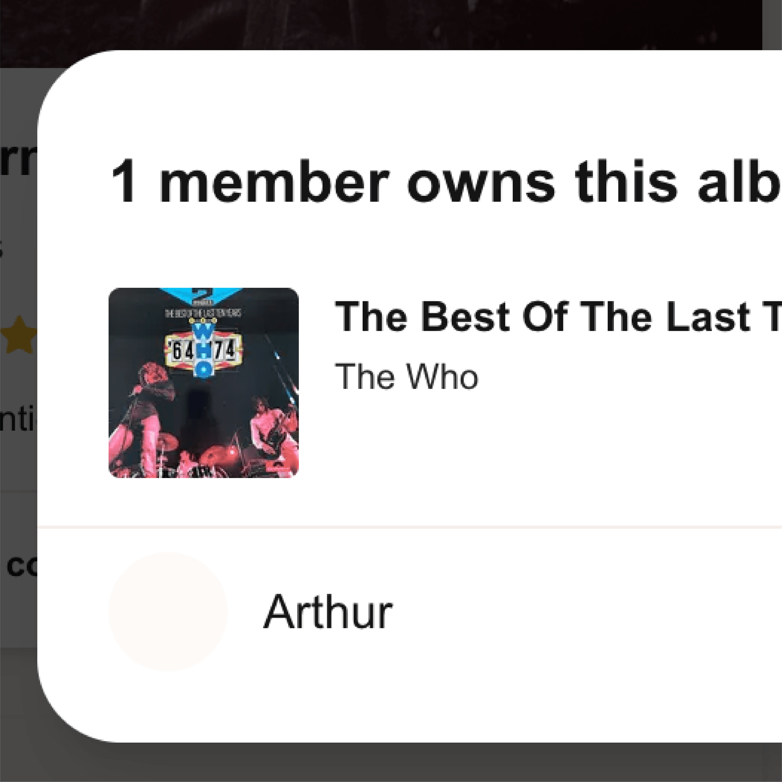 Discover public collections from other members